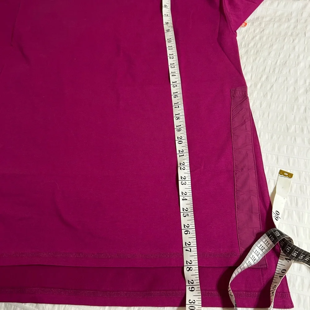 Free People Movement Throw Over Tunic. Color Berry Blitz. - Picture 6 of 11